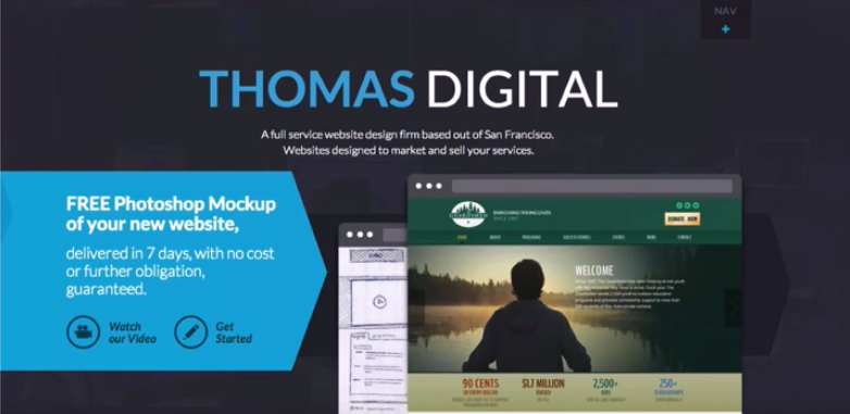 Thomas Digital marketing design