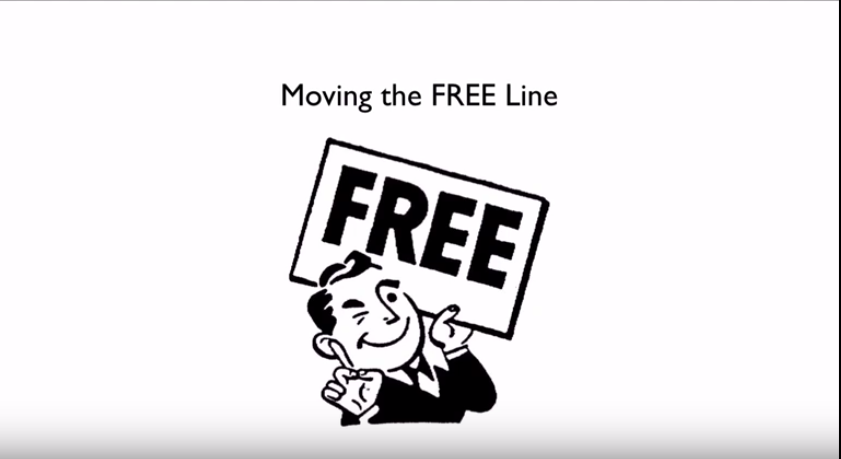 moving the free line