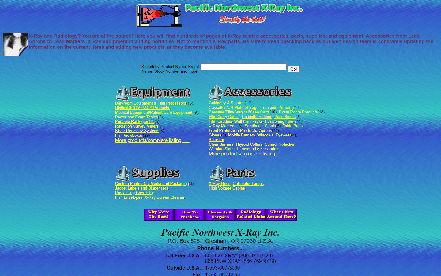 Bad website Design. Website examples. Pacific her.