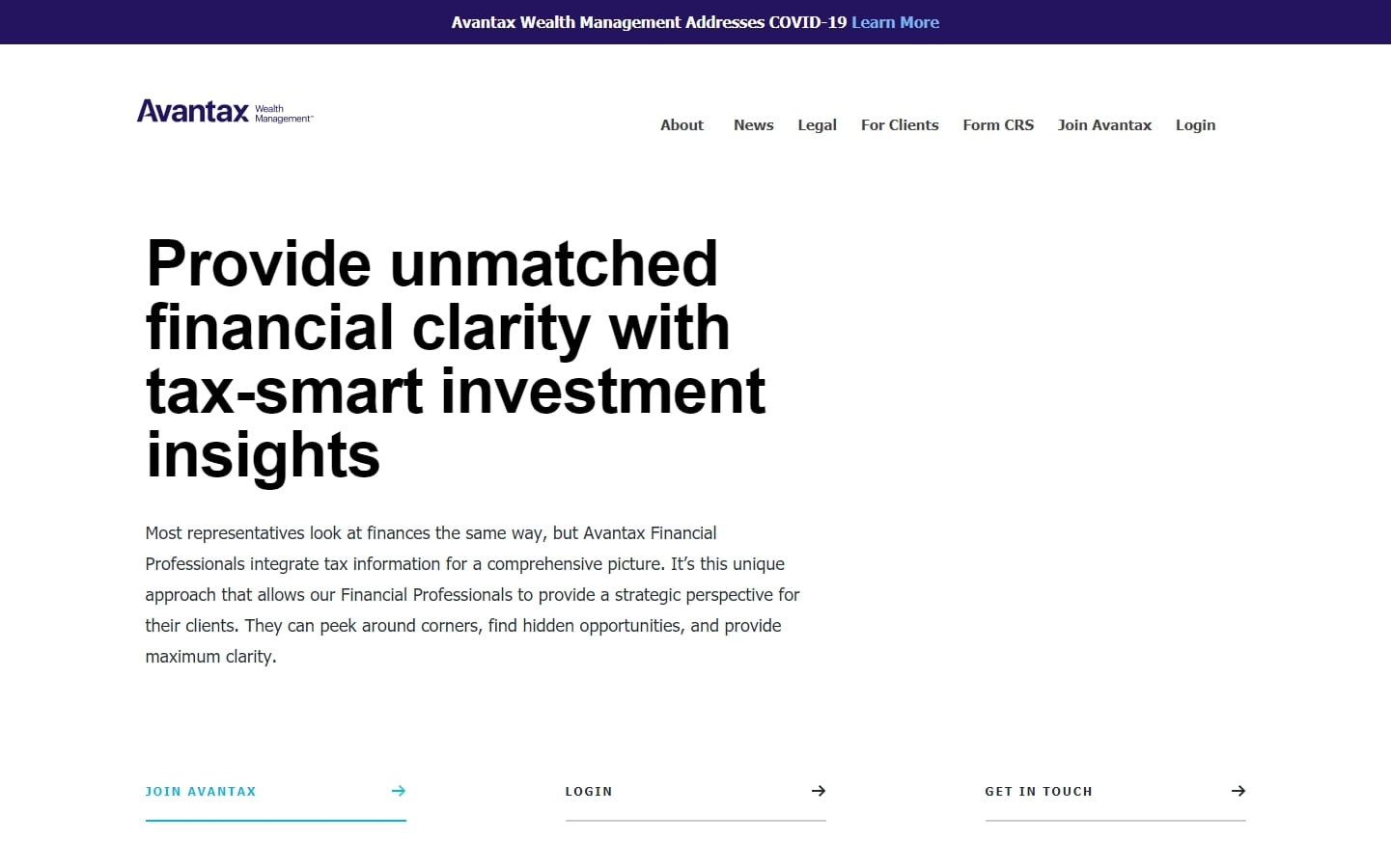 financial advisors website
