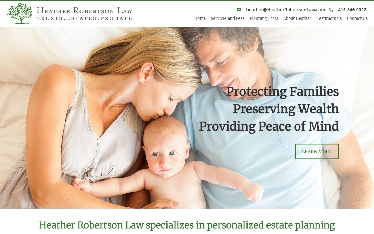 family law firms website