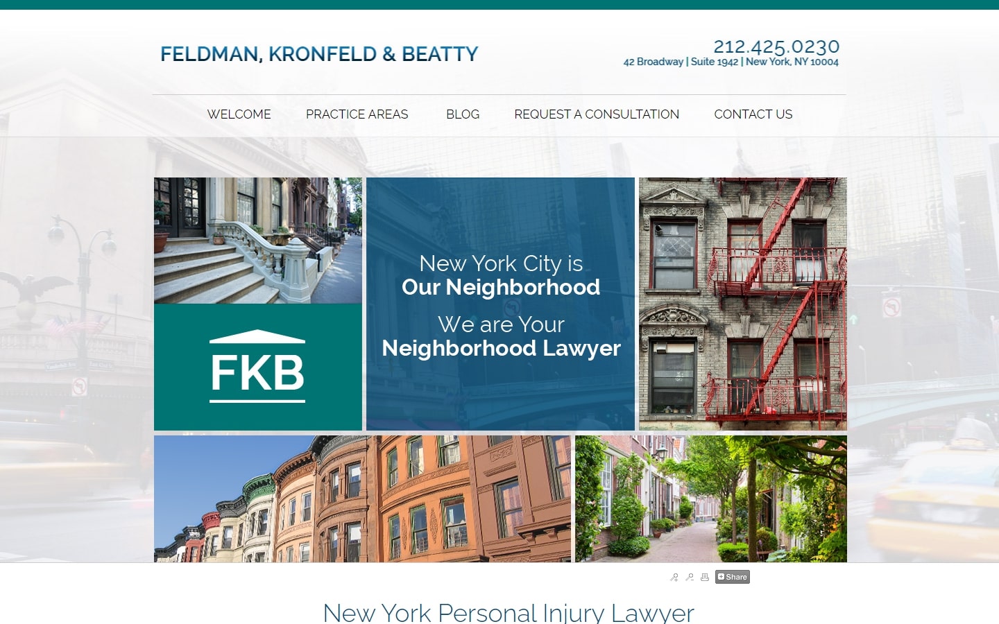 Law firm website inspiration