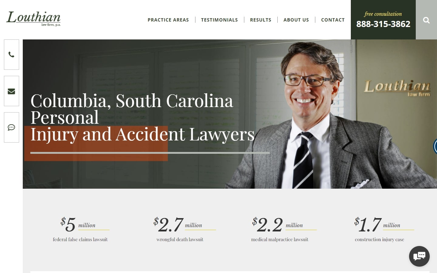 personal injury law websites