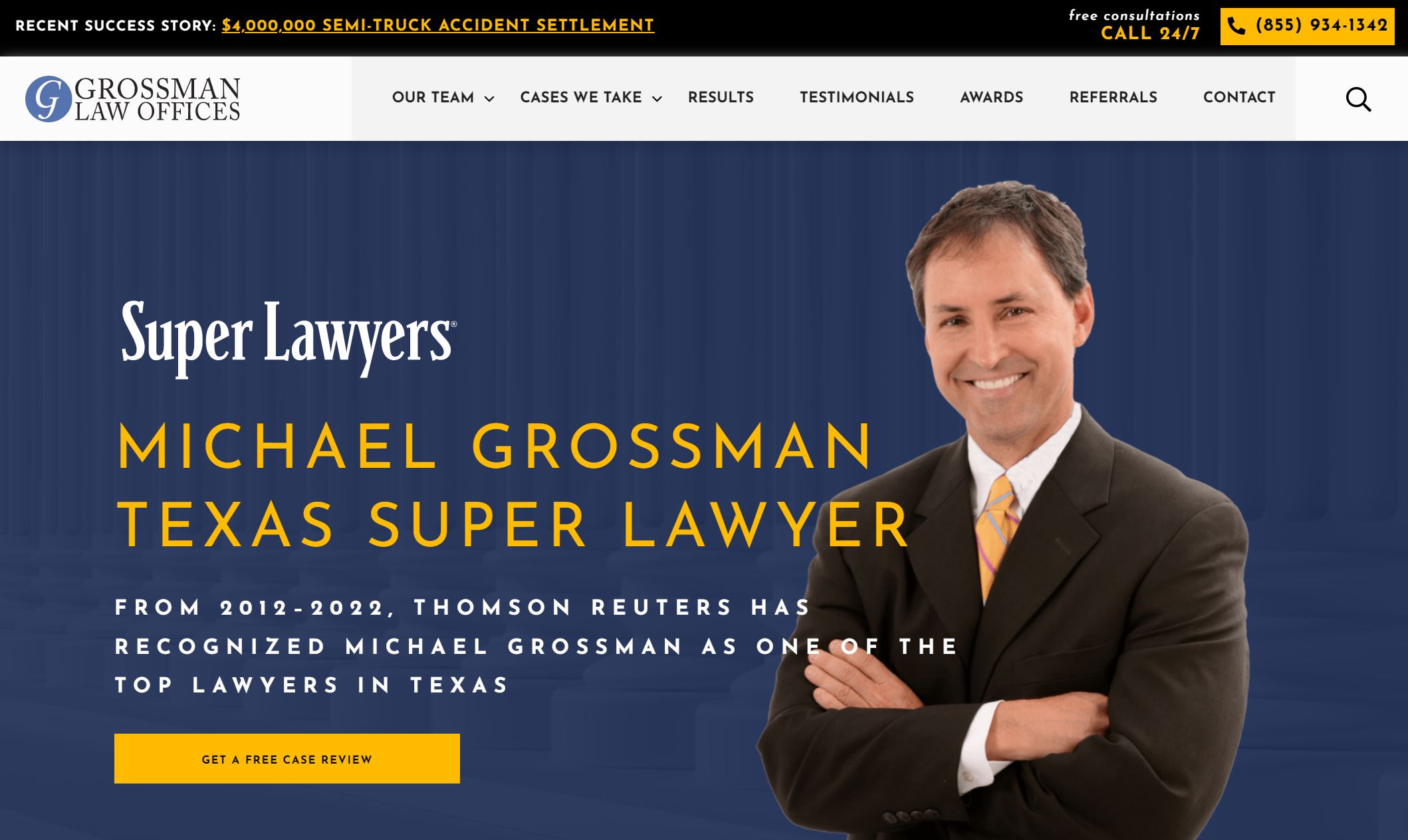 best personal injury lawyer websites