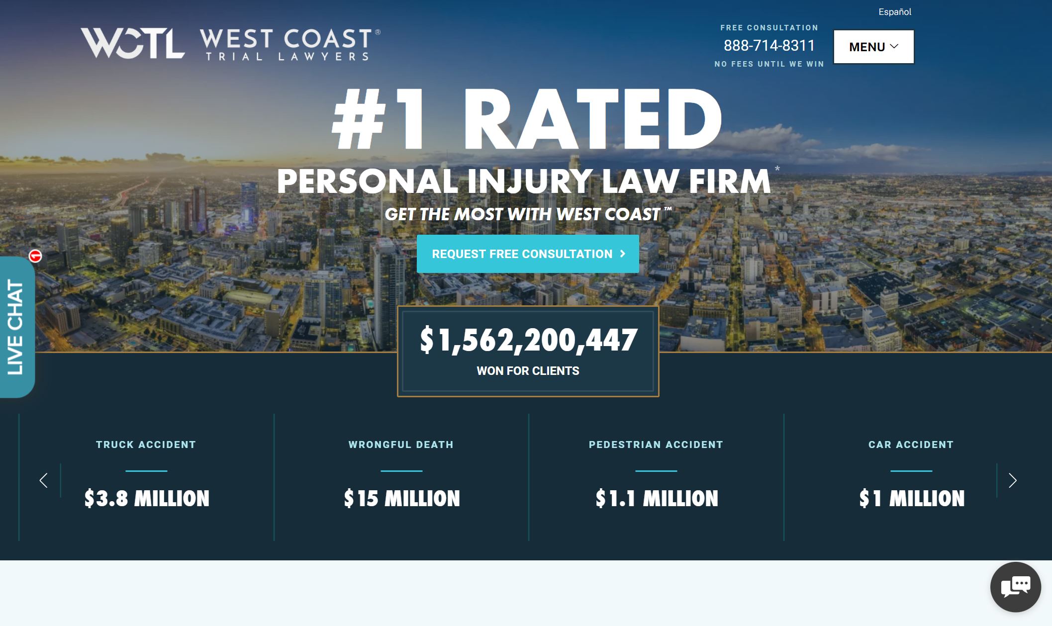 personal injury attorney website