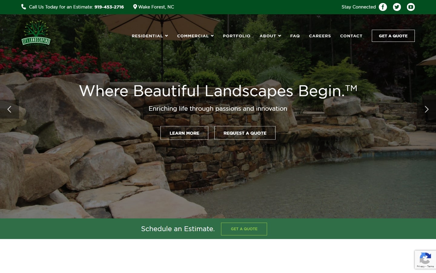 landscaping websites