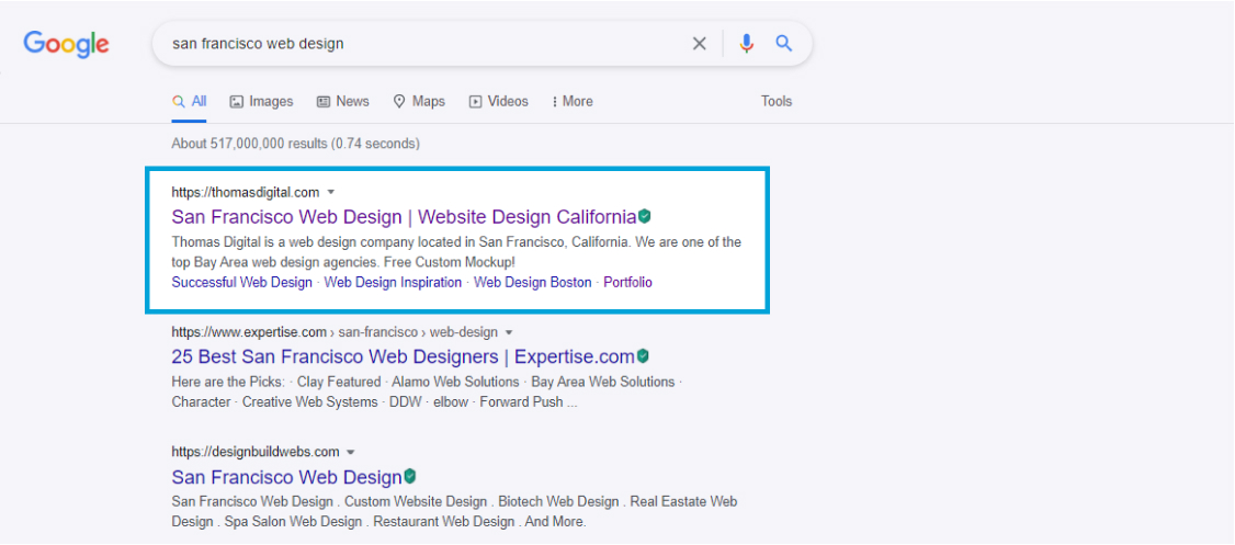 San Francisco Web Design