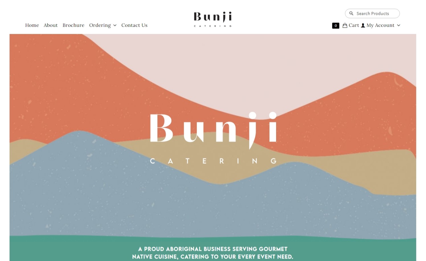 online catering website