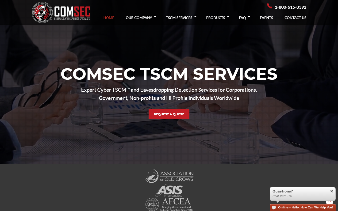 ComSec Website