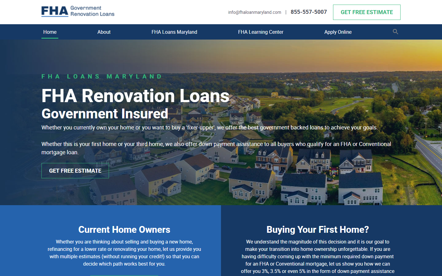 FHA Loans site