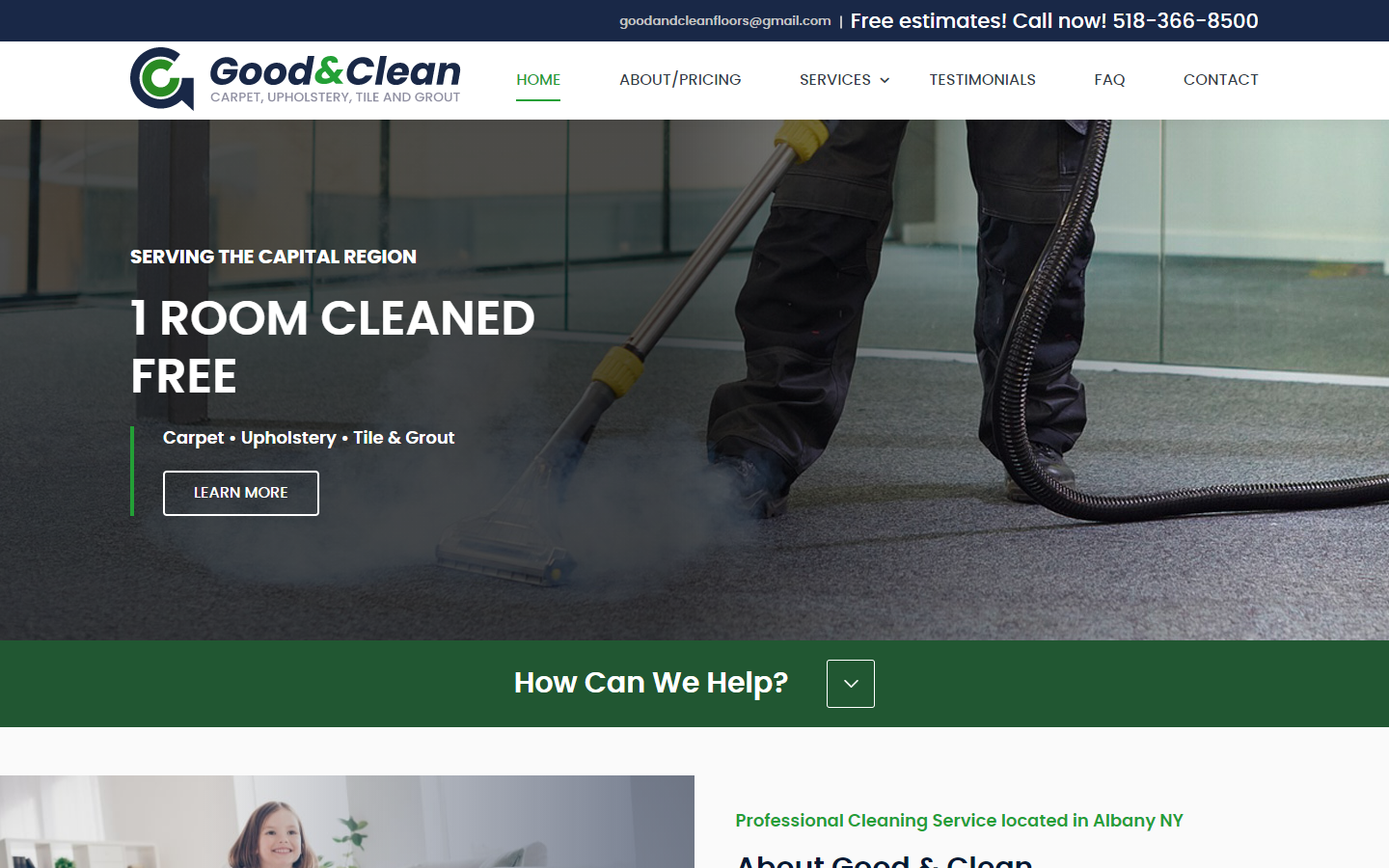 cleaning services sites