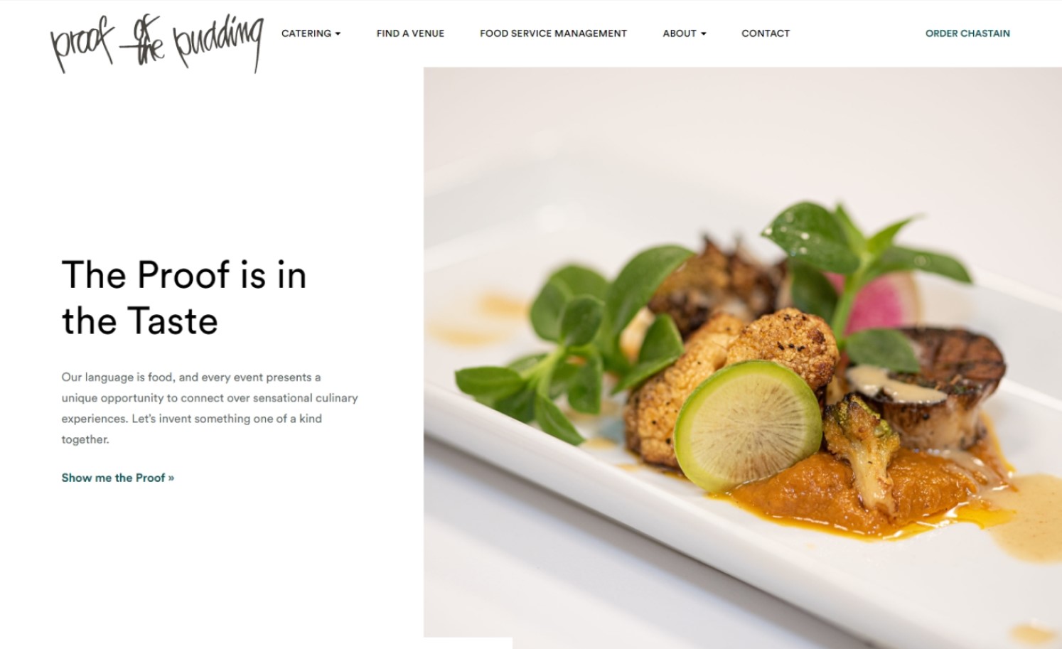 top catering business websites