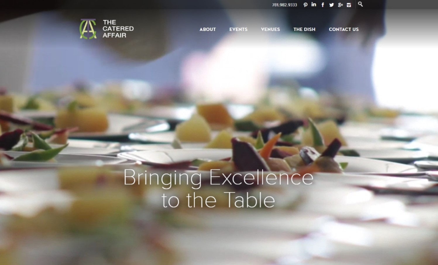website for catering