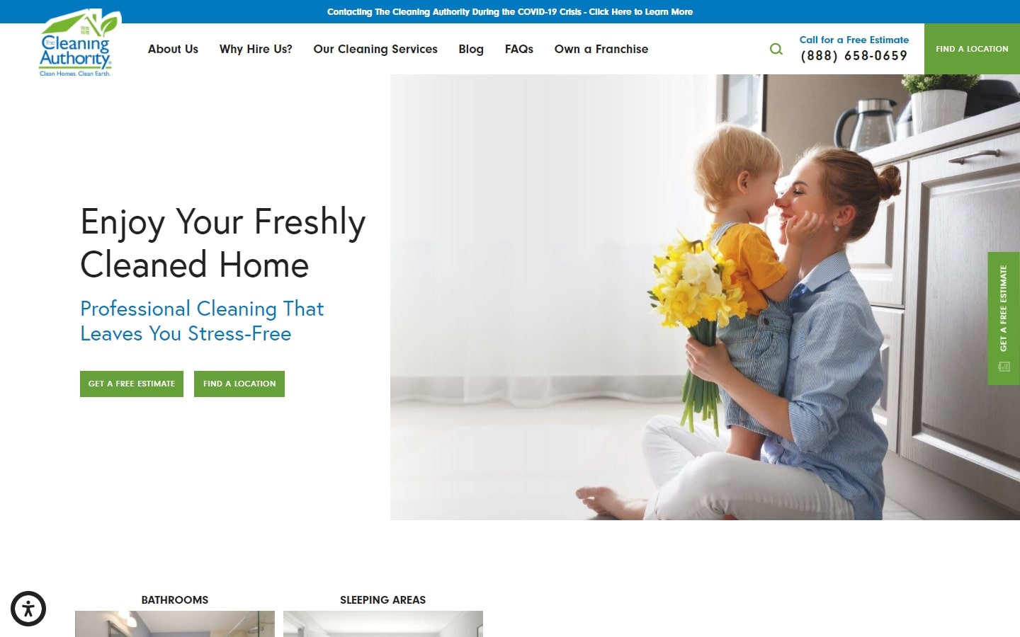 beautiful housecleaning site