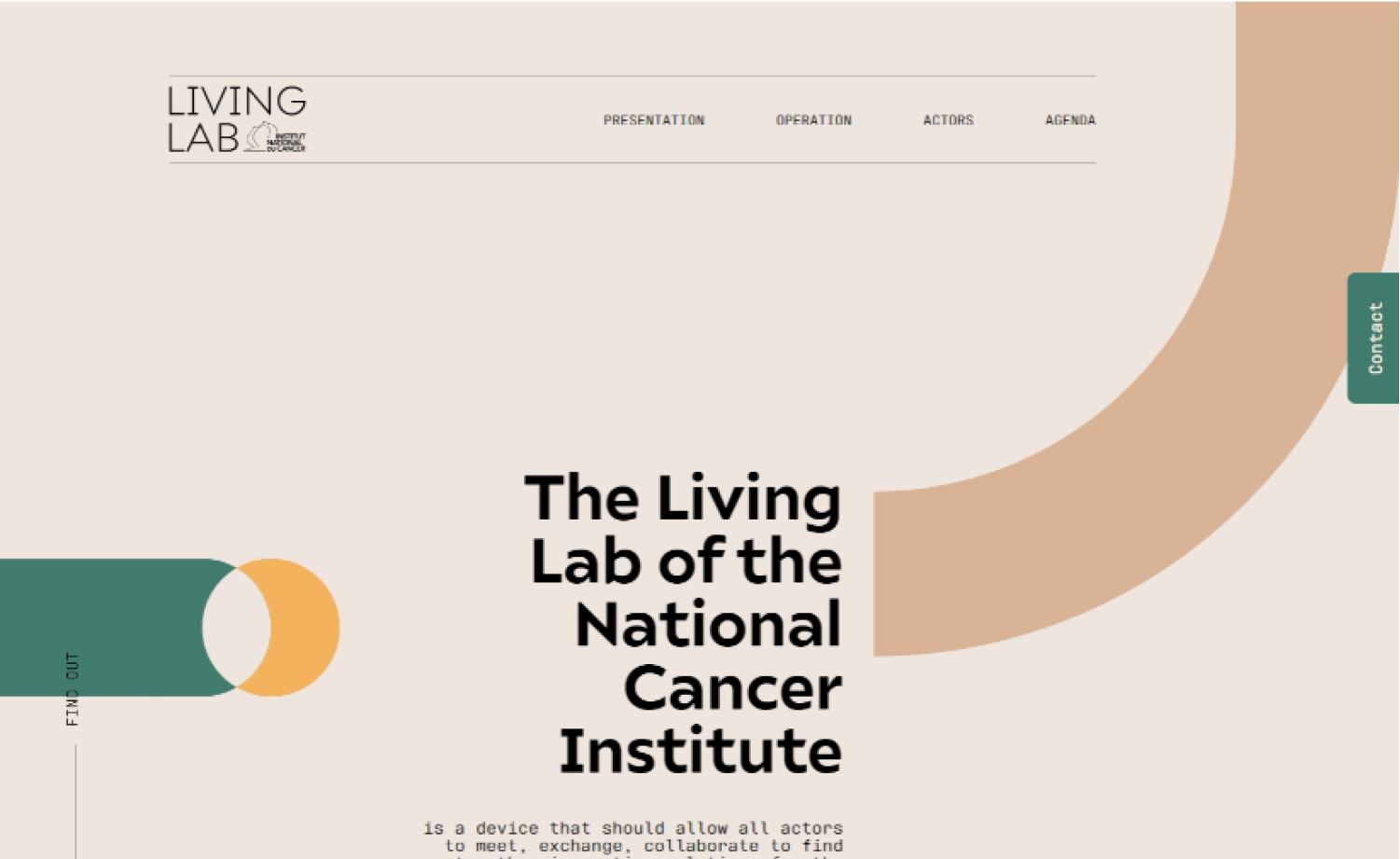 create lab website branding