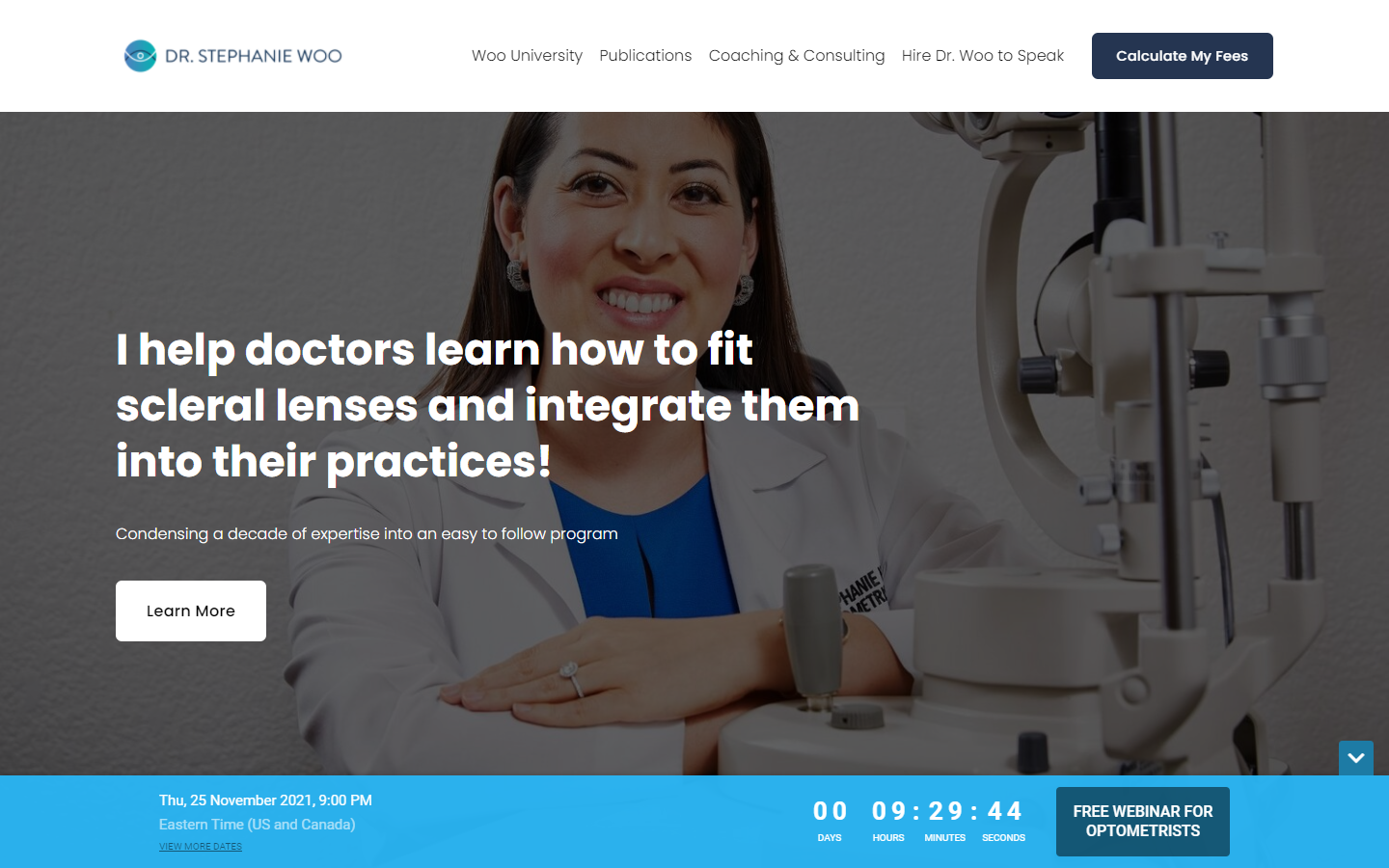 best optometrist web site design