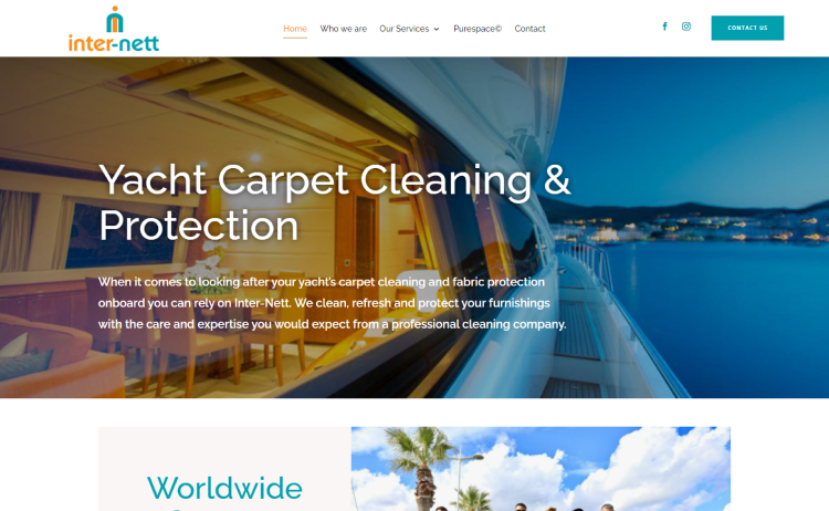 Carpet Cleaning Contractor Websites