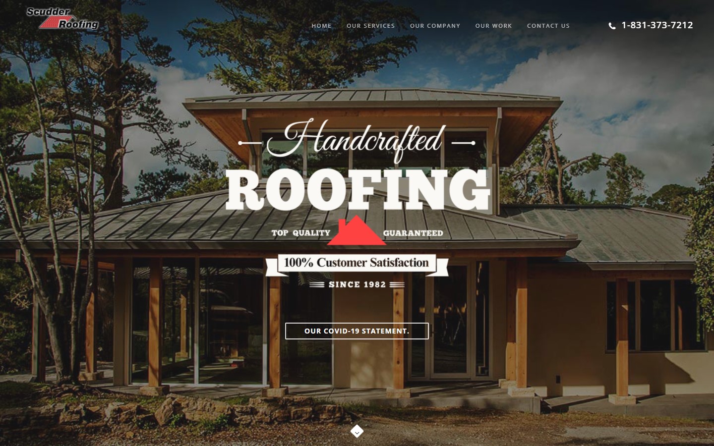 best roofing company websites