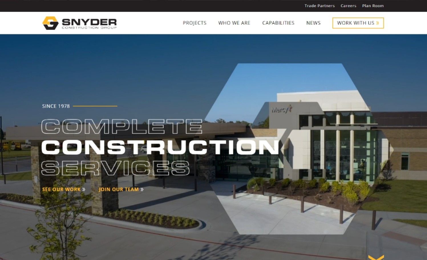 construction companies websites