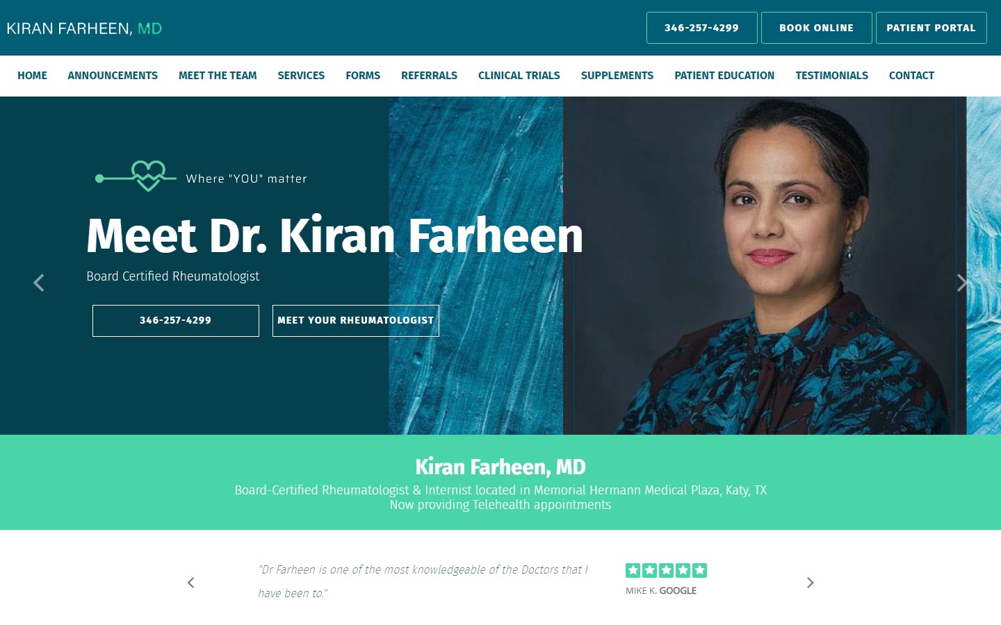 Professional Web Design for Doctors