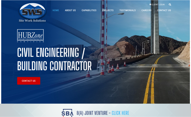 Professional Contractor Websites