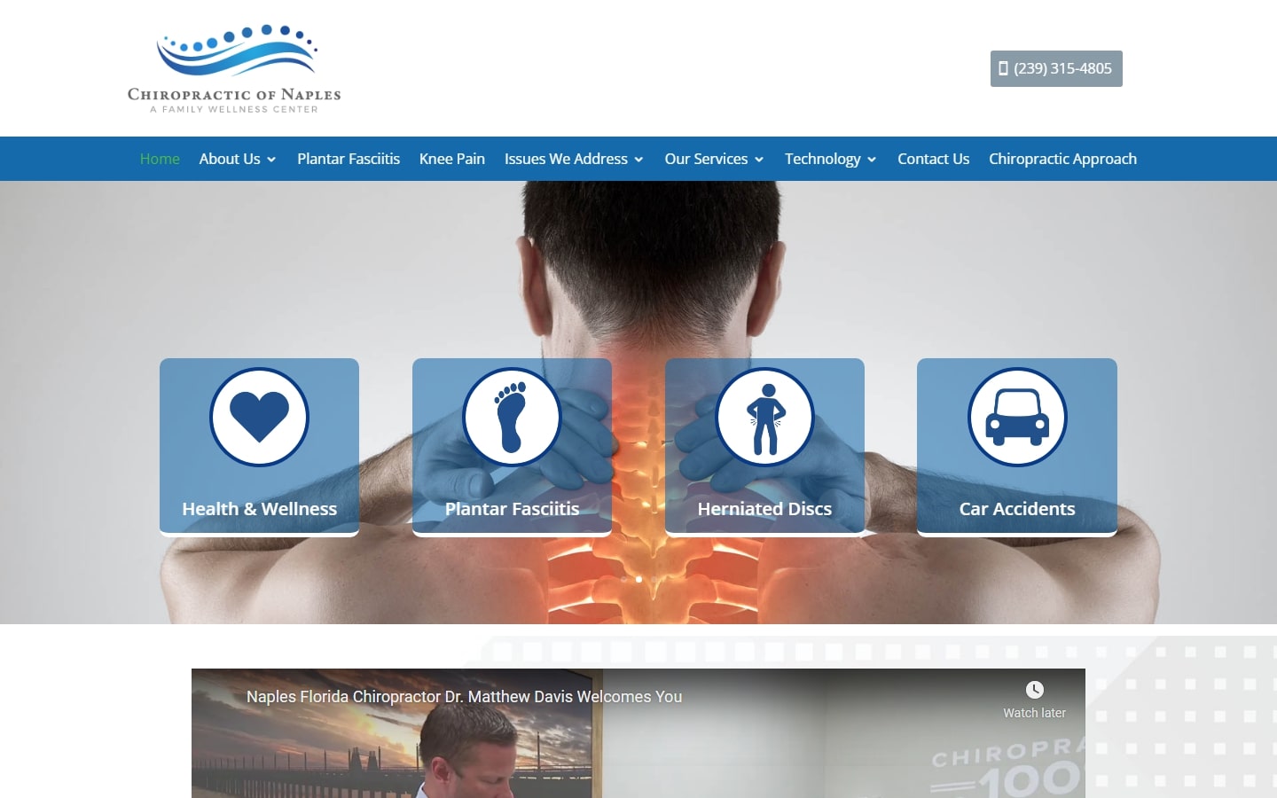 Website for Chiropractic