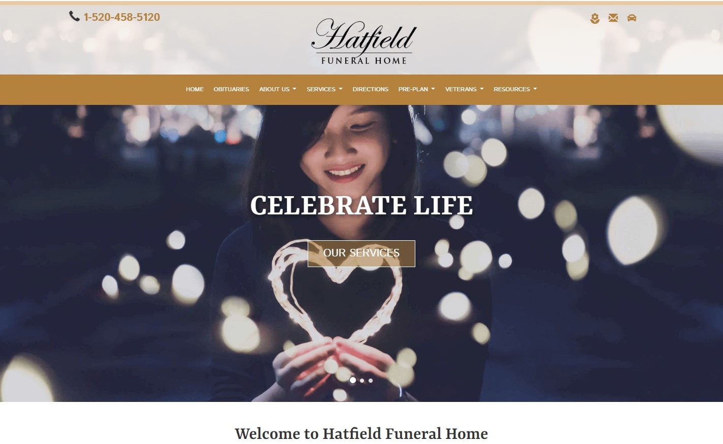 Funeral Websites for Inspiration