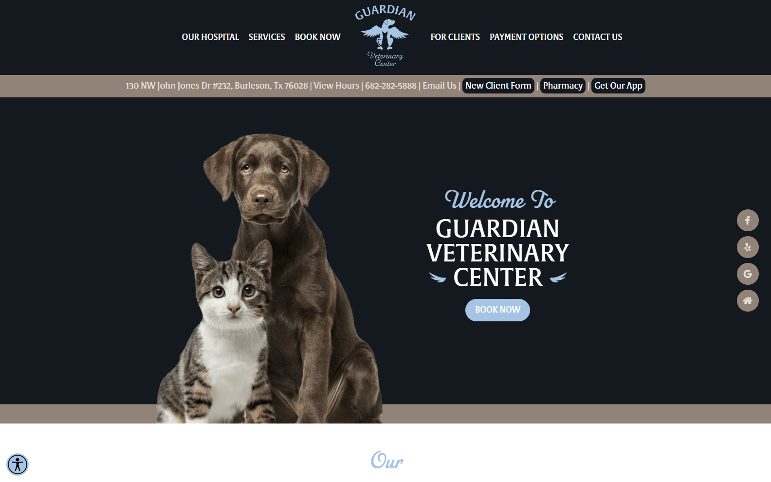 Veterinary Websites for Inspiration
